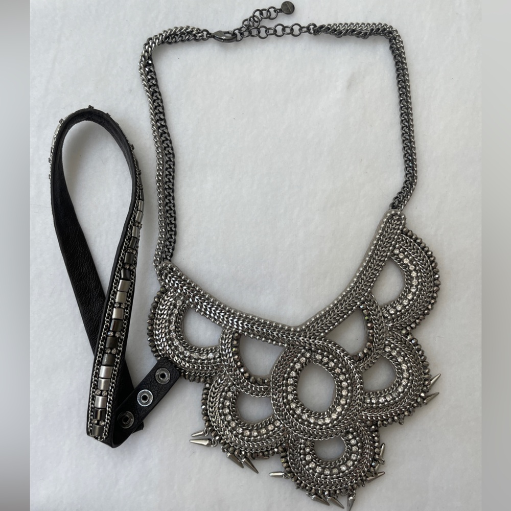 Bundle - Stella And Dot Statement Necklace And Br… - image 1